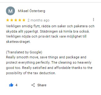 flyttstanding review basta flyttfirma stockholm